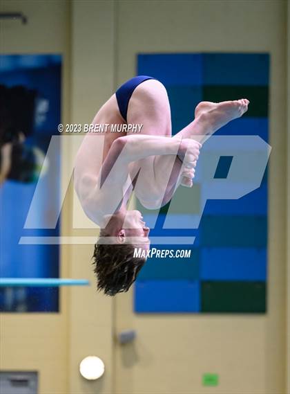 Thumbnail 2 in CHSAA 4A Boys Diving - State Championship photogallery.