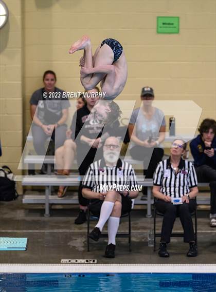 Thumbnail 2 in CHSAA 4A Boys Diving - State Championship photogallery.