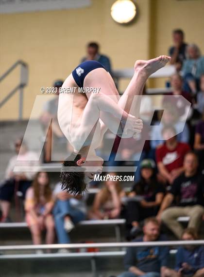 Thumbnail 3 in CHSAA 4A Boys Diving - State Championship photogallery.