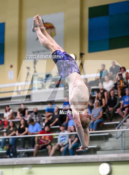 Thumbnail 3 in CHSAA 4A Boys Diving - State Championship photogallery.