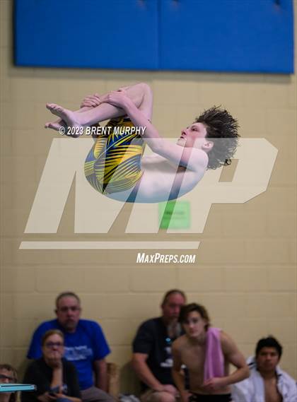 Thumbnail 1 in CHSAA 4A Boys Diving - State Championship photogallery.