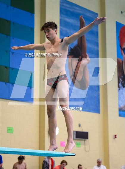 Thumbnail 1 in CHSAA 4A Boys Diving - State Championship photogallery.