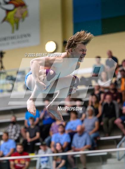 Thumbnail 2 in CHSAA 4A Boys Diving - State Championship photogallery.