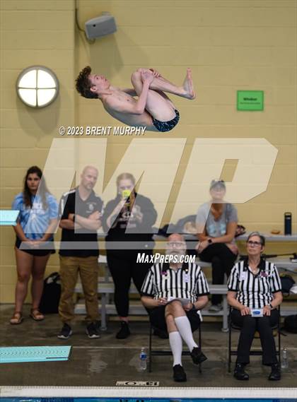 Thumbnail 1 in CHSAA 4A Boys Diving - State Championship photogallery.