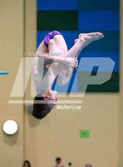 Thumbnail 2 in CHSAA 4A Boys Diving - State Championship photogallery.