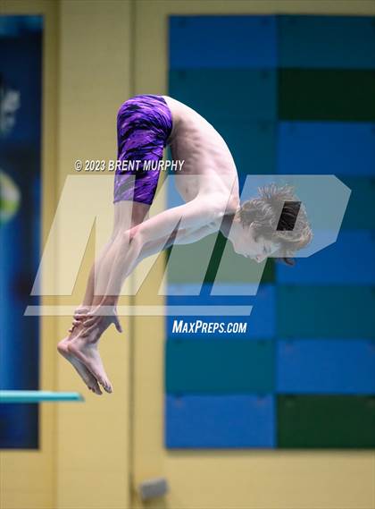 Thumbnail 1 in CHSAA 4A Boys Diving - State Championship photogallery.