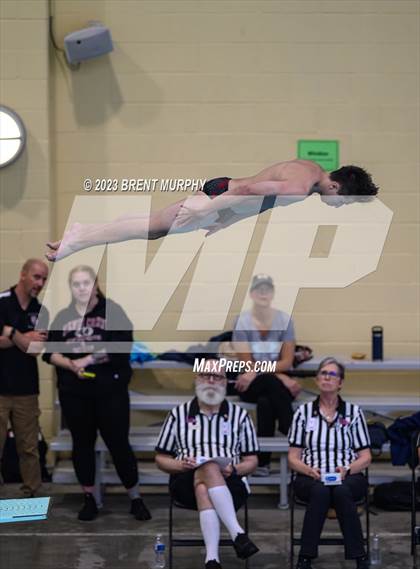 Thumbnail 1 in CHSAA 4A Boys Diving - State Championship photogallery.