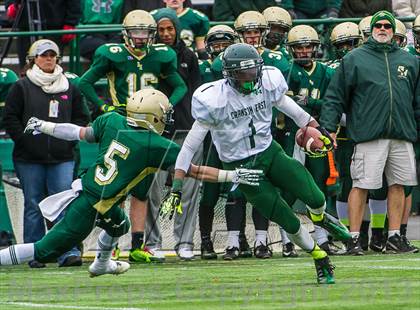 Thumbnail 1 in Bishop Hendricken vs. Cranston East (RIIL Division 1 Final) photogallery.