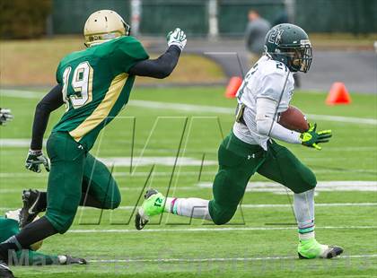 Thumbnail 1 in Bishop Hendricken vs. Cranston East (RIIL Division 1 Final) photogallery.