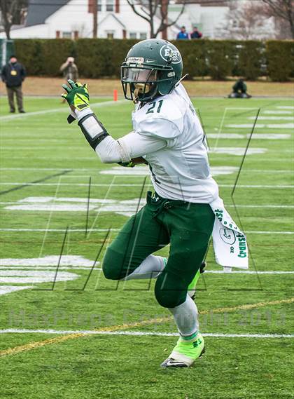Thumbnail 2 in Bishop Hendricken vs. Cranston East (RIIL Division 1 Final) photogallery.