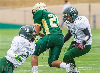 Thumbnail 2 in Bishop Hendricken vs. Cranston East (RIIL Division 1 Final) photogallery.