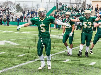 Thumbnail 2 in Bishop Hendricken vs. Cranston East (RIIL Division 1 Final) photogallery.