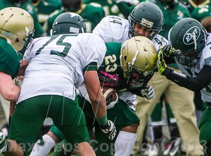 Thumbnail 2 in Bishop Hendricken vs. Cranston East (RIIL Division 1 Final) photogallery.