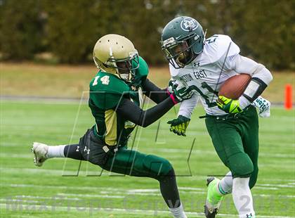 Thumbnail 3 in Bishop Hendricken vs. Cranston East (RIIL Division 1 Final) photogallery.