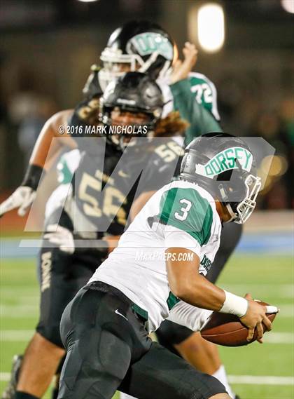 Thumbnail 3 in Narbonne vs. Dorsey (CIF LACS Division I Playoff) photogallery.