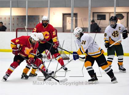 Thumbnail 1 in Holy Cross vs. Chaminade  photogallery.