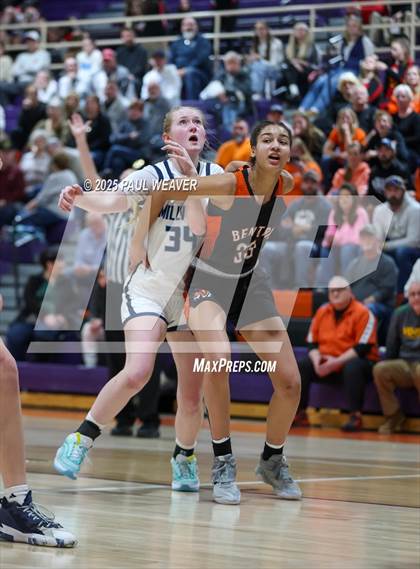 Thumbnail 3 in Millville vs. Benton (PIAA District 4 Class A Semifinal) photogallery.