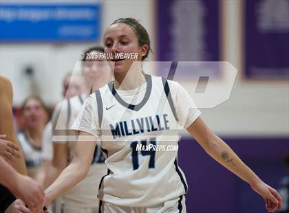 Thumbnail 3 in Millville vs. Benton (PIAA District 4 Class A Semifinal) photogallery.