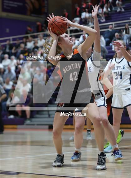 Thumbnail 1 in Millville vs. Benton (PIAA District 4 Class A Semifinal) photogallery.