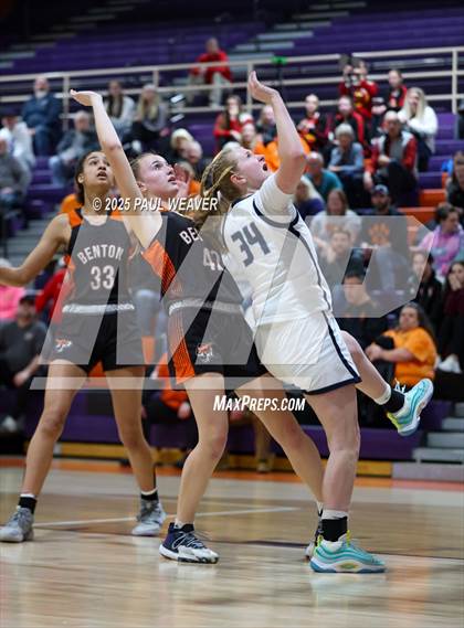 Thumbnail 1 in Millville vs. Benton (PIAA District 4 Class A Semifinal) photogallery.