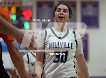 Thumbnail 1 in Millville vs. Benton (PIAA District 4 Class A Semifinal) photogallery.