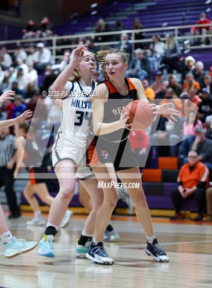 Thumbnail 1 in Millville vs. Benton (PIAA District 4 Class A Semifinal) photogallery.