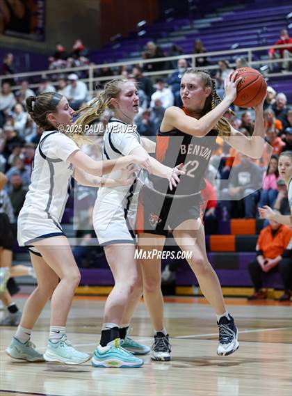 Thumbnail 2 in Millville vs. Benton (PIAA District 4 Class A Semifinal) photogallery.