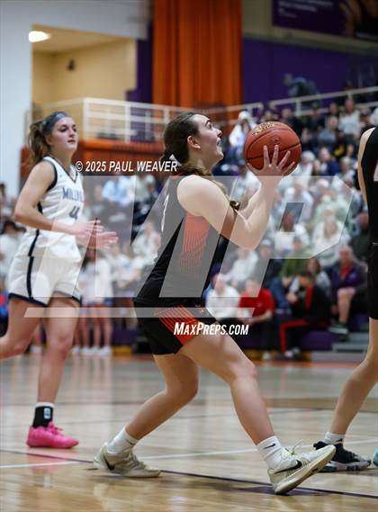 Thumbnail 2 in Millville vs. Benton (PIAA District 4 Class A Semifinal) photogallery.