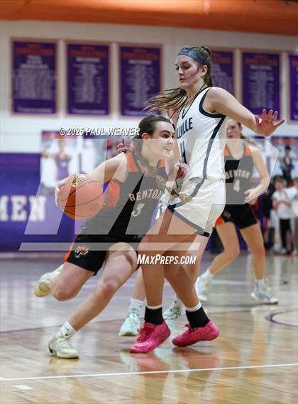 Thumbnail 2 in Millville vs. Benton (PIAA District 4 Class A Semifinal) photogallery.
