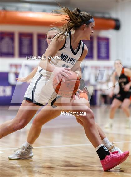 Thumbnail 3 in Millville vs. Benton (PIAA District 4 Class A Semifinal) photogallery.