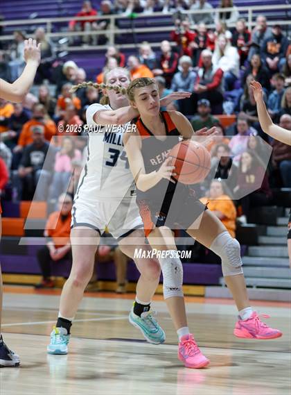 Thumbnail 1 in Millville vs. Benton (PIAA District 4 Class A Semifinal) photogallery.