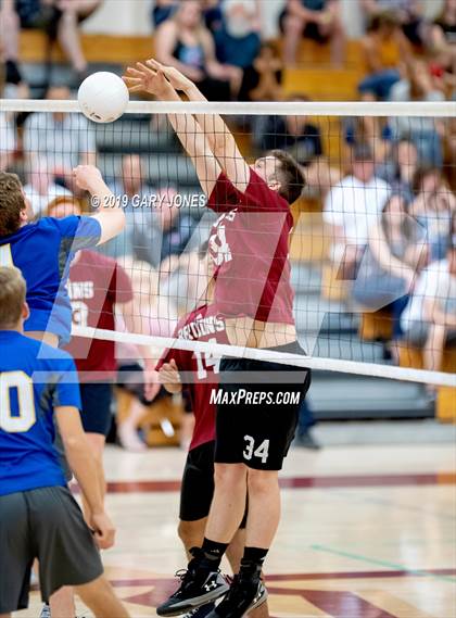 Thumbnail 2 in Bear River vs. Ripon Christian (CIF SJS D3 Final) photogallery.