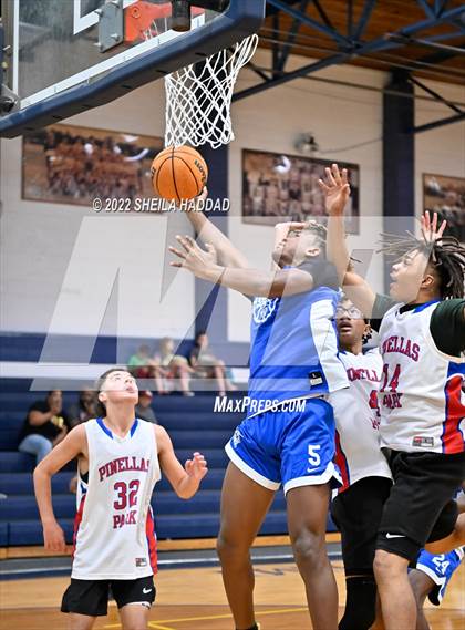 Thumbnail 3 in Gibbs vs Pinellas Park (The Hoop Vibe) photogallery.