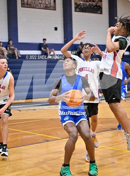 Thumbnail 1 in Gibbs vs Pinellas Park (The Hoop Vibe) photogallery.
