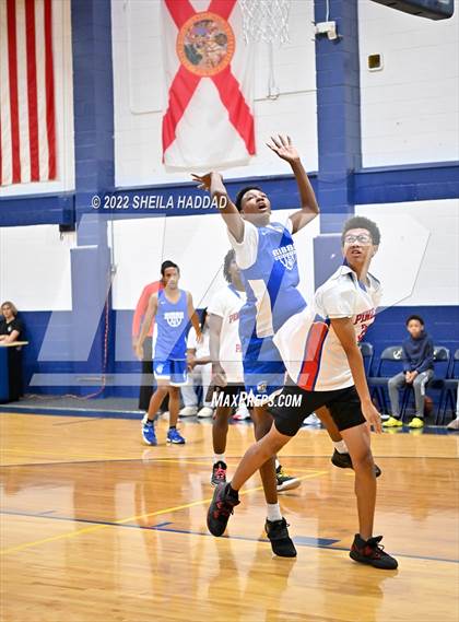 Thumbnail 2 in Gibbs vs Pinellas Park (The Hoop Vibe) photogallery.