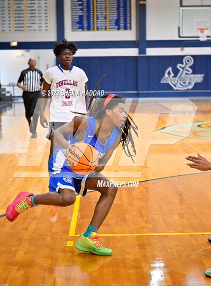 Thumbnail 2 in Gibbs vs Pinellas Park (The Hoop Vibe) photogallery.