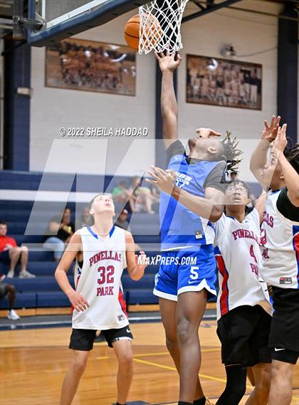 Thumbnail 1 in Gibbs vs Pinellas Park (The Hoop Vibe) photogallery.