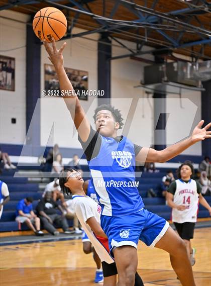 Thumbnail 1 in Gibbs vs Pinellas Park (The Hoop Vibe) photogallery.
