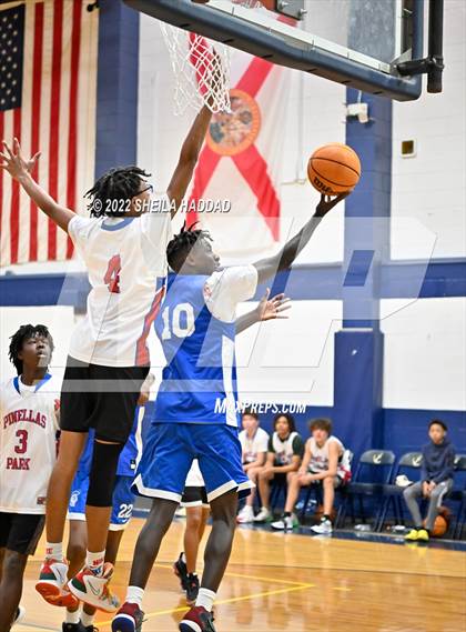Thumbnail 3 in Gibbs vs Pinellas Park (The Hoop Vibe) photogallery.