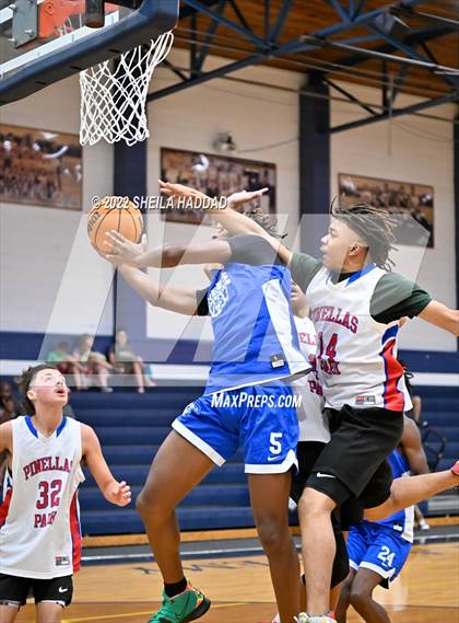 Thumbnail 2 in Gibbs vs Pinellas Park (The Hoop Vibe) photogallery.