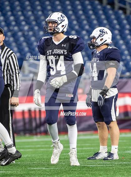 Thumbnail 2 in Catholic Memorial vs. St. John's Prep (MIAA Division 1 Final) photogallery.