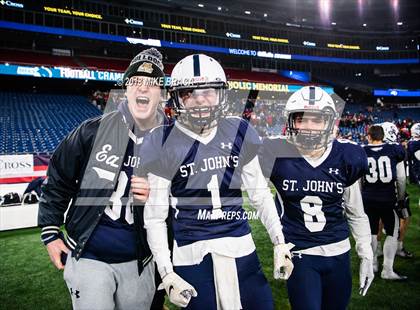 Thumbnail 2 in Catholic Memorial vs. St. John's Prep (MIAA Division 1 Final) photogallery.