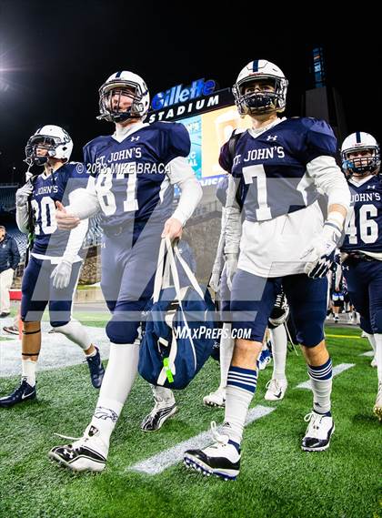 Thumbnail 3 in Catholic Memorial vs. St. John's Prep (MIAA Division 1 Final) photogallery.