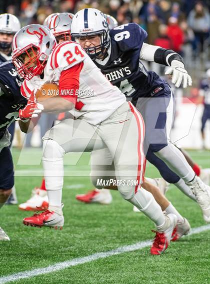 Thumbnail 3 in Catholic Memorial vs. St. John's Prep (MIAA Division 1 Final) photogallery.