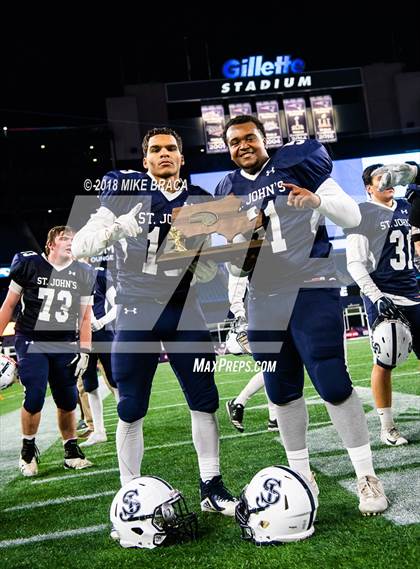 Thumbnail 2 in Catholic Memorial vs. St. John's Prep (MIAA Division 1 Final) photogallery.