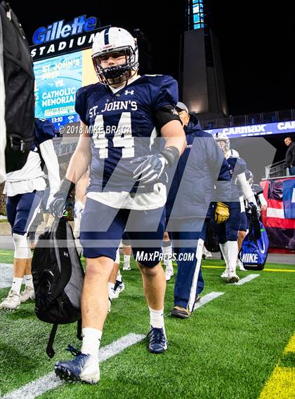 Thumbnail 2 in Catholic Memorial vs. St. John's Prep (MIAA Division 1 Final) photogallery.