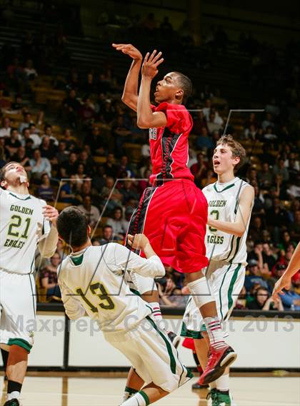 Thumbnail 2 in Eaglecrest vs. Mountain Vista (CHSAA 5A Final Four) photogallery.