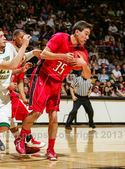 Thumbnail 3 in Eaglecrest vs. Mountain Vista (CHSAA 5A Final Four) photogallery.