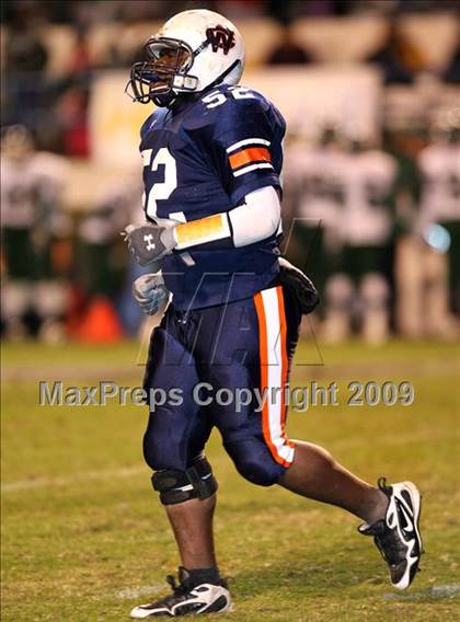 Thumbnail 1 in Wayne County vs. West Point (MHSAA Class 5A Final) photogallery.