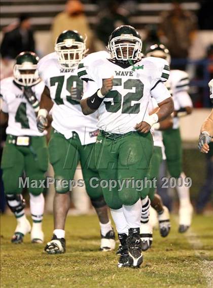 Thumbnail 3 in Wayne County vs. West Point (MHSAA Class 5A Final) photogallery.